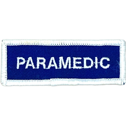 Paramedic Vintage Patch