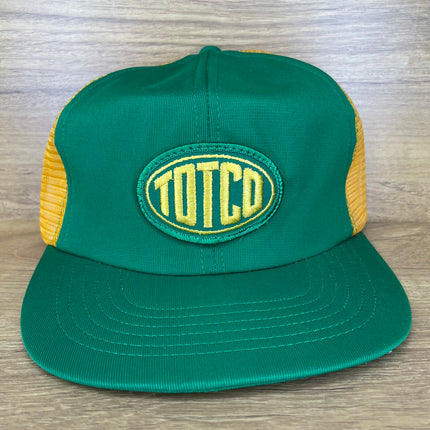 Vintage Totco Mesh Trucker SnapBack Hat Cap Made in USA