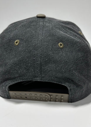 KICK ROCKS SMOKE CRACK Gray Stonewashed SnapBack Cap Hat Custom Embroidered