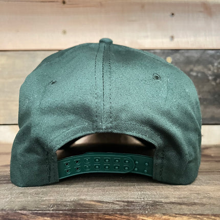 Wet Paint Vintage Green SnapBack Hat Cap with Green rope Custom Embroidery