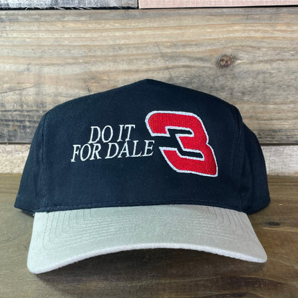 DO IT FOR DALE Custom Embroidered SnapBack Cap Hat