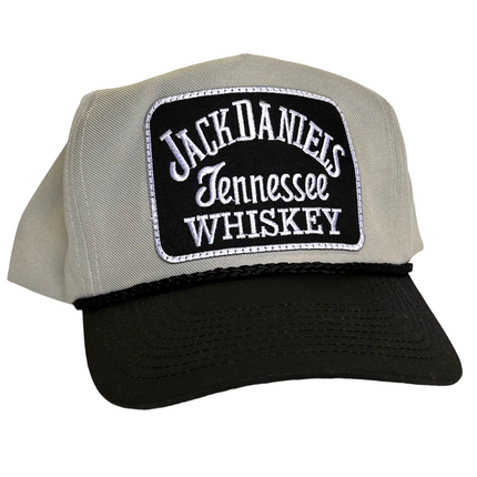 Custom JACK daniels Vintage Rope SnapBack Cap Hat