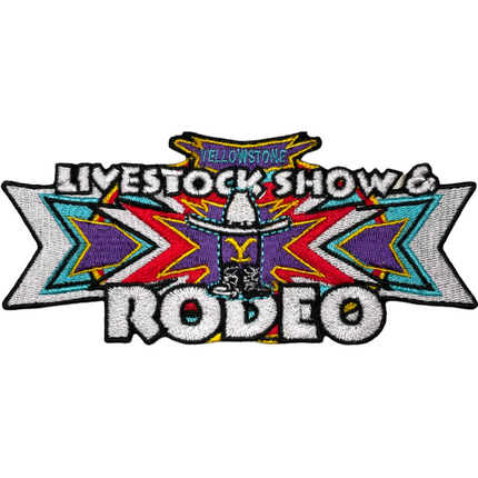 Yellowstone Livestock Rodeo Show Sew On Patch
