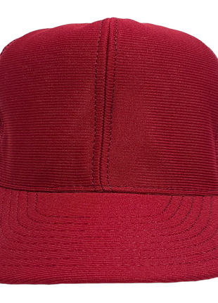 Vintage Blank Maroon High Crown Trucker Hat
