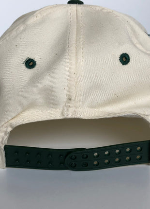 Deer Hunting Green Brim Snapback Cap Hat Custom Embroidered