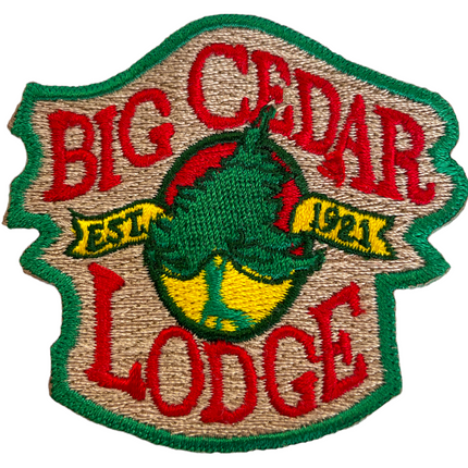 Vintage Big Cedar Lodge Sew On Patch