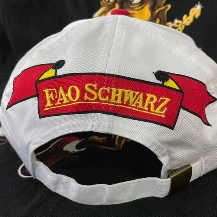 Vintage FAO Schwarz Toy Store All Over Print Strapback (Fits Small) Never Been Worn