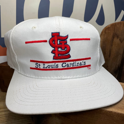Vintage St. Louis CARDINALS The Game “Split Bar”Snapback Hat Cap MLB (MINT CONDITION) Never Been Worn