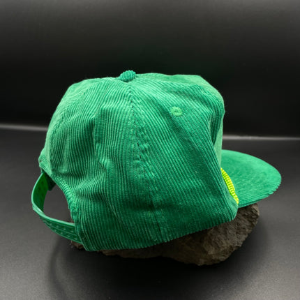 Custom Yellowstone Park Bright Neon Rope Corduroy Snapback Cap Hat (Ready to Ship)