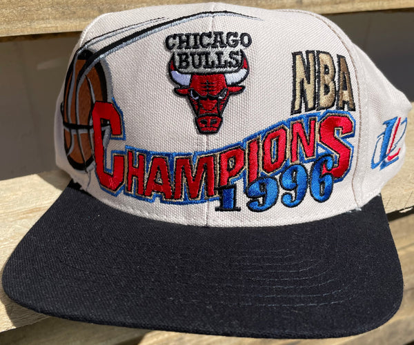 Vintage Chicago Bulls Championship 1996 Snapback, Men's Fashion