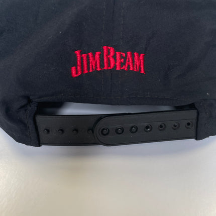 Vintage Jim Beam Black SnapBack Hat Cap