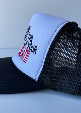 Honey I’D Suck the Fart Out of your Car Seat Custom Embroidered Mesh Trucker SnapBack Squidbillies