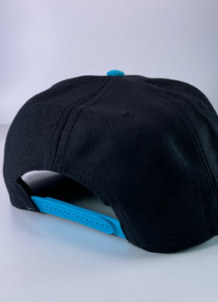 BEER KING OF BUDS Rope Turquoise Blue Snapback Cap Hat Custom Embroidered