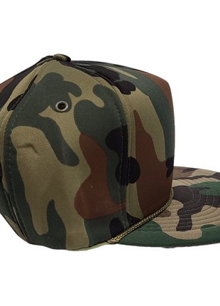 Vintage Full Foam Camo SnapBack Hat