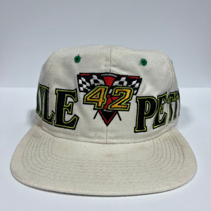 Vintage Kyle Petty NASCAR 42 Racing Snapback Hat Cap (needs cleaning)
