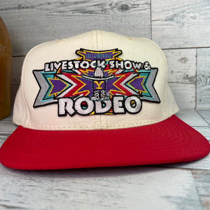 Custom Yellowstone Livestock Rodeo Show Vintage Strapback Hat Cap