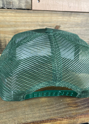 Custom BEST BUCKING DAD Father’s Day Special Edition Custom Embroidered Green Mesh Trucker Snapback Cap Hat