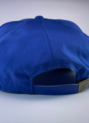Thank You For Holding Your Breath I Smoke Vintage Blue Strapback Cap Hat With Rope Custom Embroidered