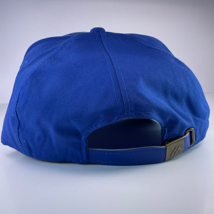 Thank You For Holding Your Breath I Smoke Vintage Blue Strapback Cap Hat With Rope Custom Embroidered