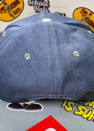 GOD IS GREAT Beer is good People are Crazy Vintage Custom Embroidered Rope Indigo Snapback Cap Hat