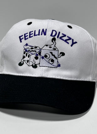 Feelin Dizzy on Vintage Snapback Hat Custom Embroidery