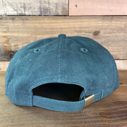 I’m Going NUCKIN Futz Vintage Custom Embroidered Dark Green Mid Crown Baseball Flat Brim Adjustable Strap Back Cap Hat