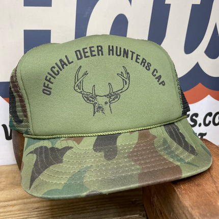 Vintage Official Dear Hunters Cap Mesh Snapback Cap Hat