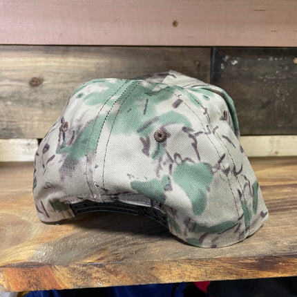 Custom STIHL patch Red Vintage Deer Camo Black Rope Snapback Cap Hat